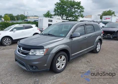 2012 Dodge Journey Sxt из США, поврежденный, VIN 3C4PDCBB7CT355760